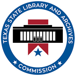 Texas State Library and Archives Commission logo