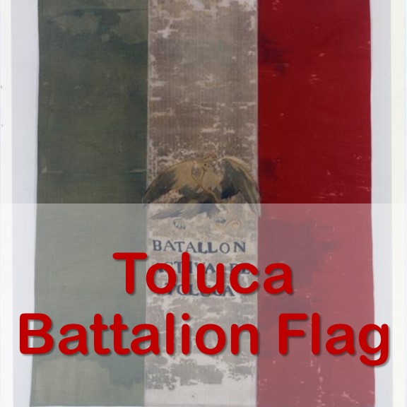 Toluca Battalion flag