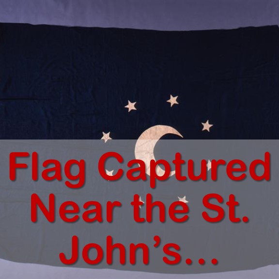 Flag Captured Near the St. Johns River, Florida