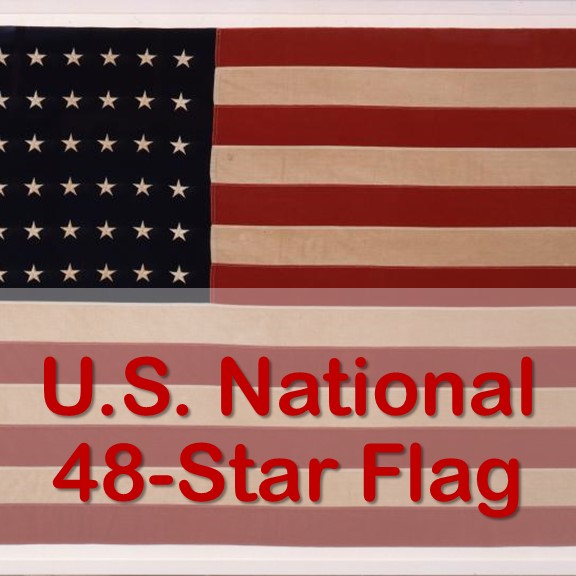 U.S. National 48-Star Flag